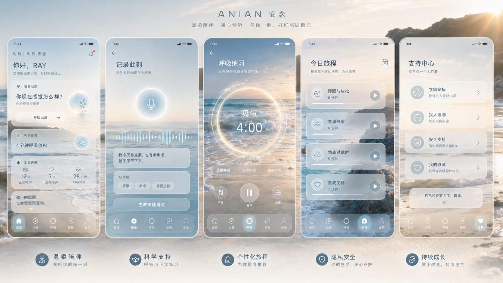 ANIAN App 界面预览